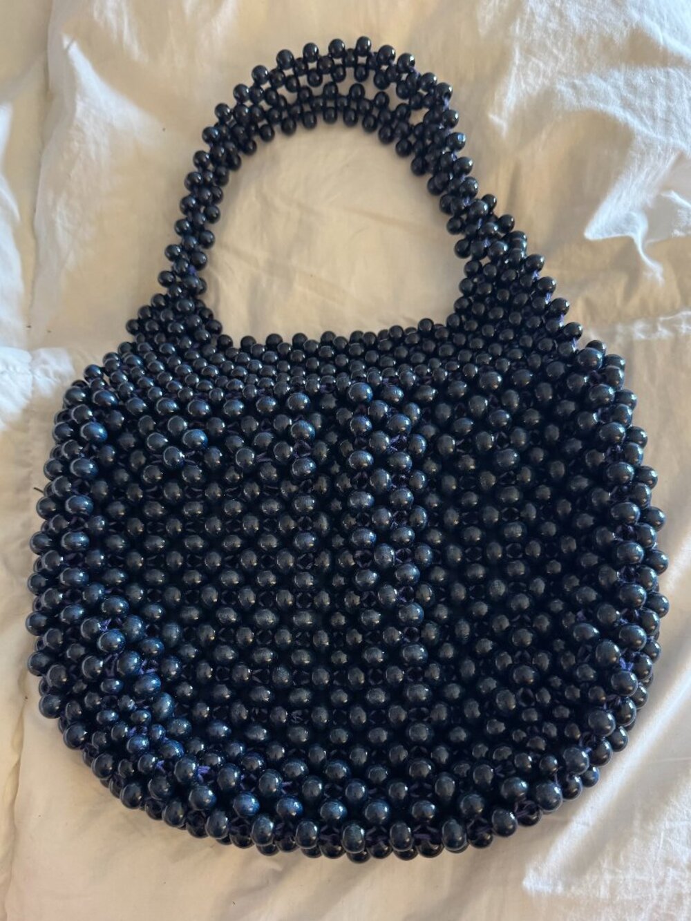 Vntage 1950's hand beaded Walbord made in Japan purse/bag